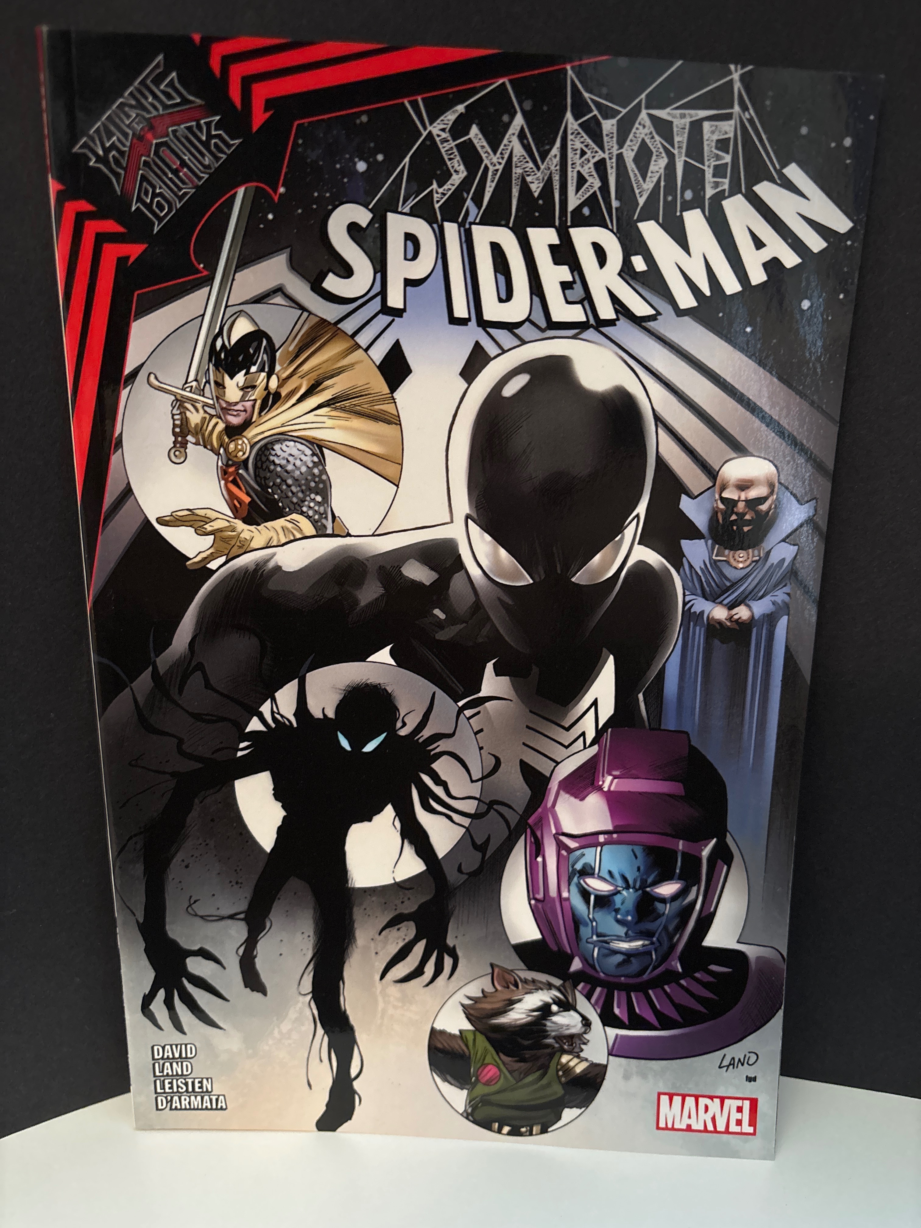 Symbiote Spider-man: King In Black cover