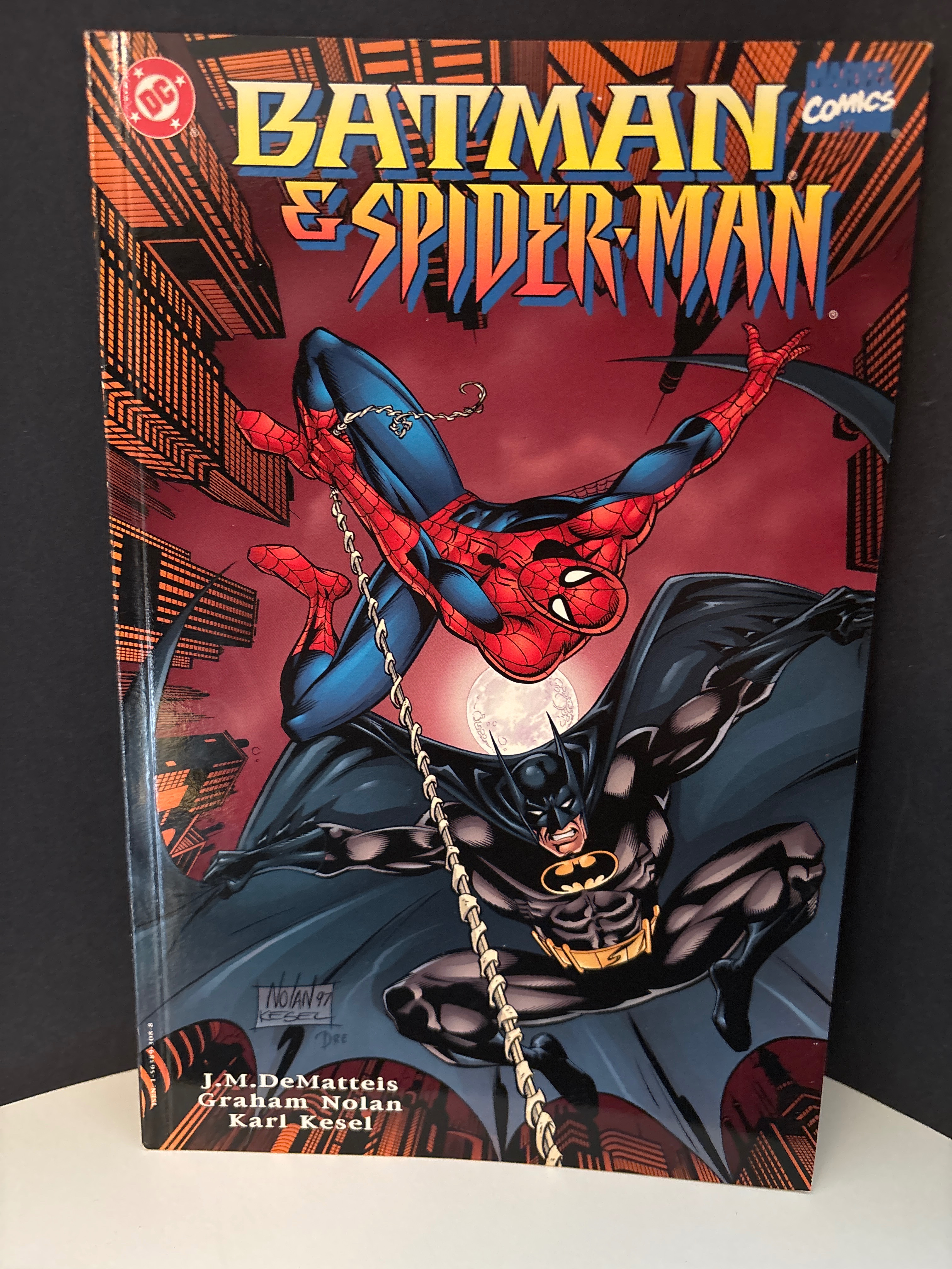 Batman / Spider-Man cover