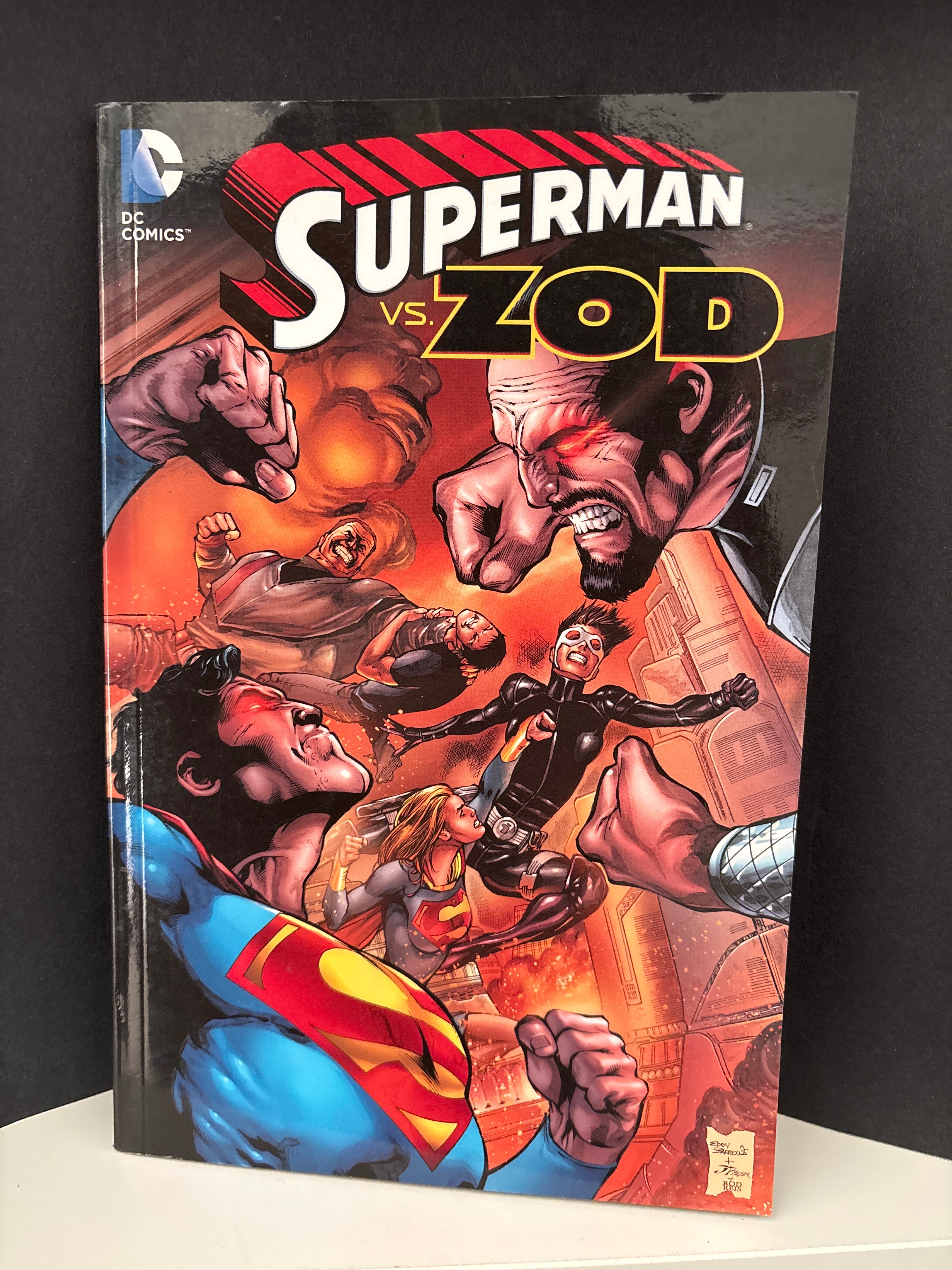Superman vs. Zod cover