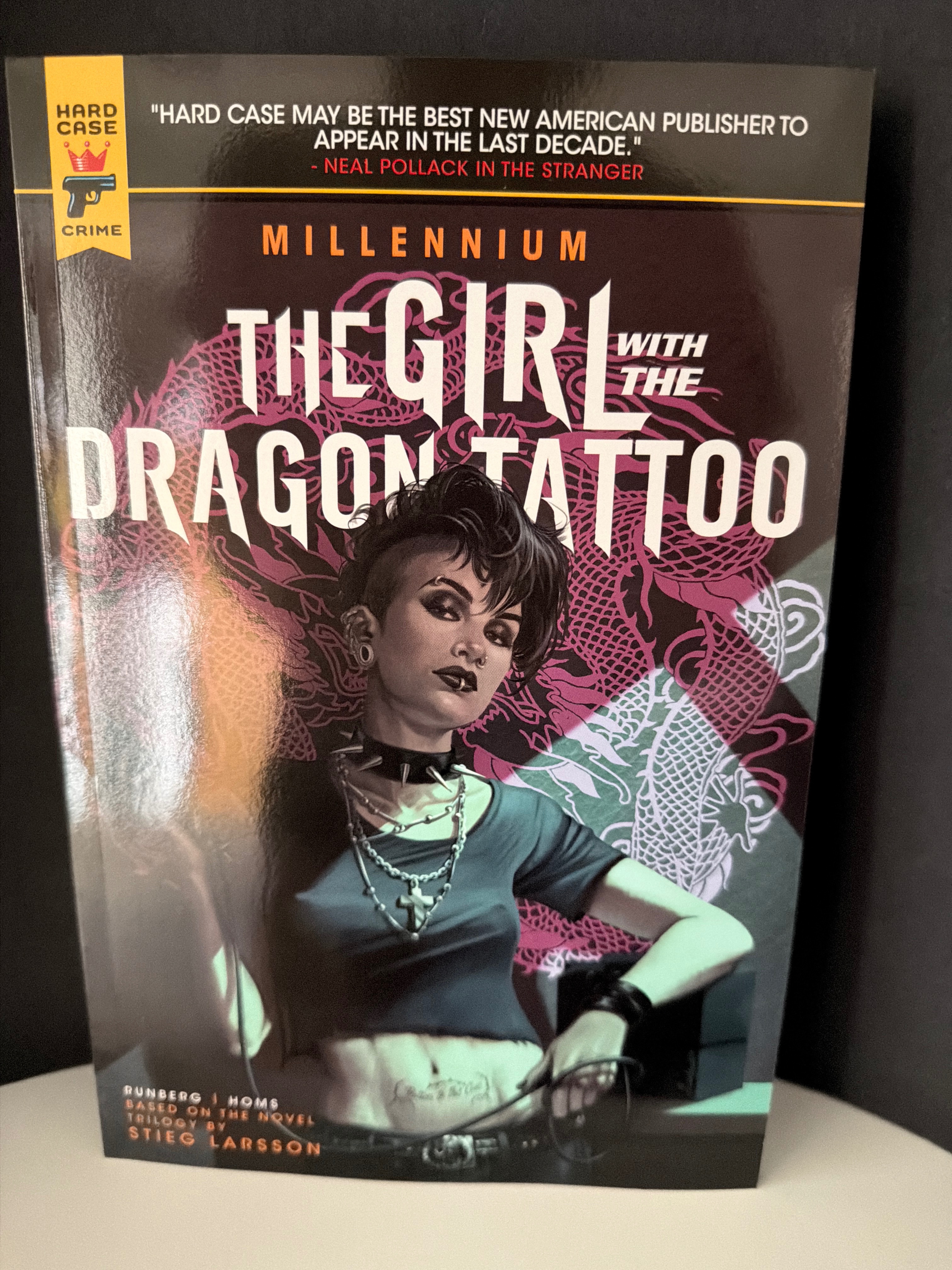 The Girl With The Dragon Tattoo cover