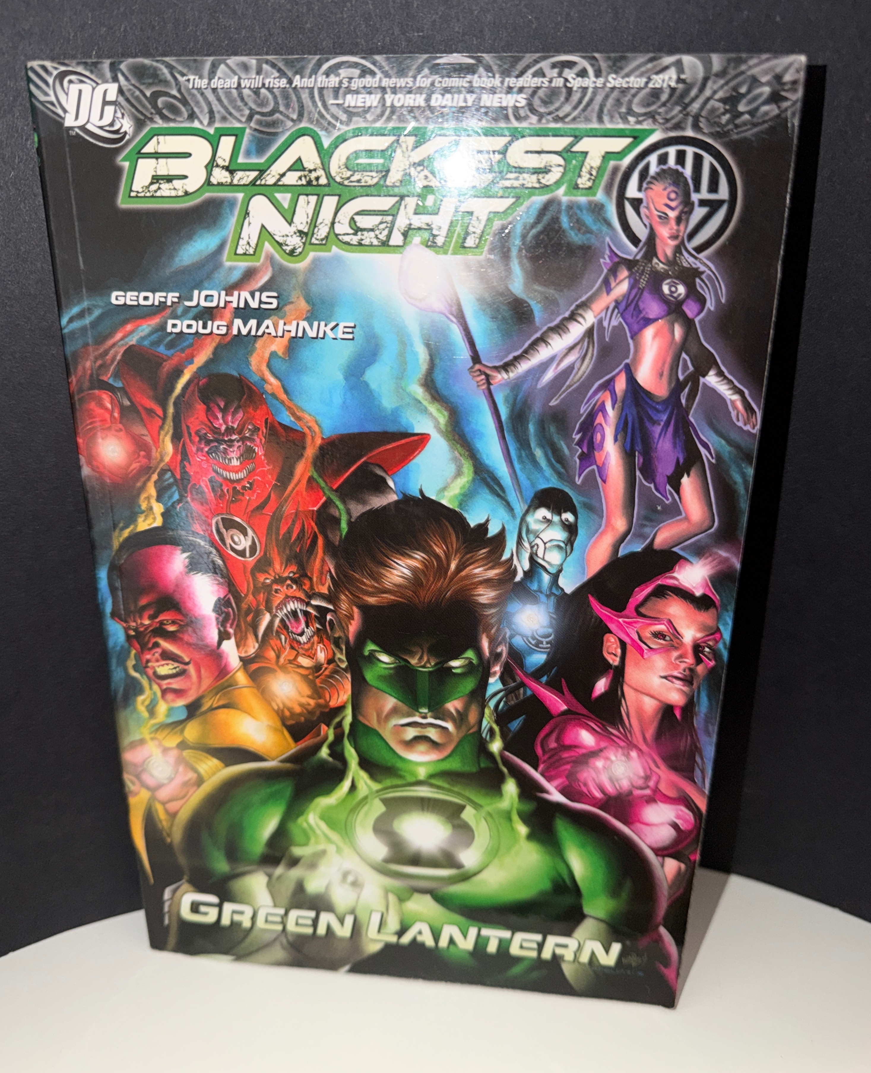 Blackest Night: Green Lantern cover