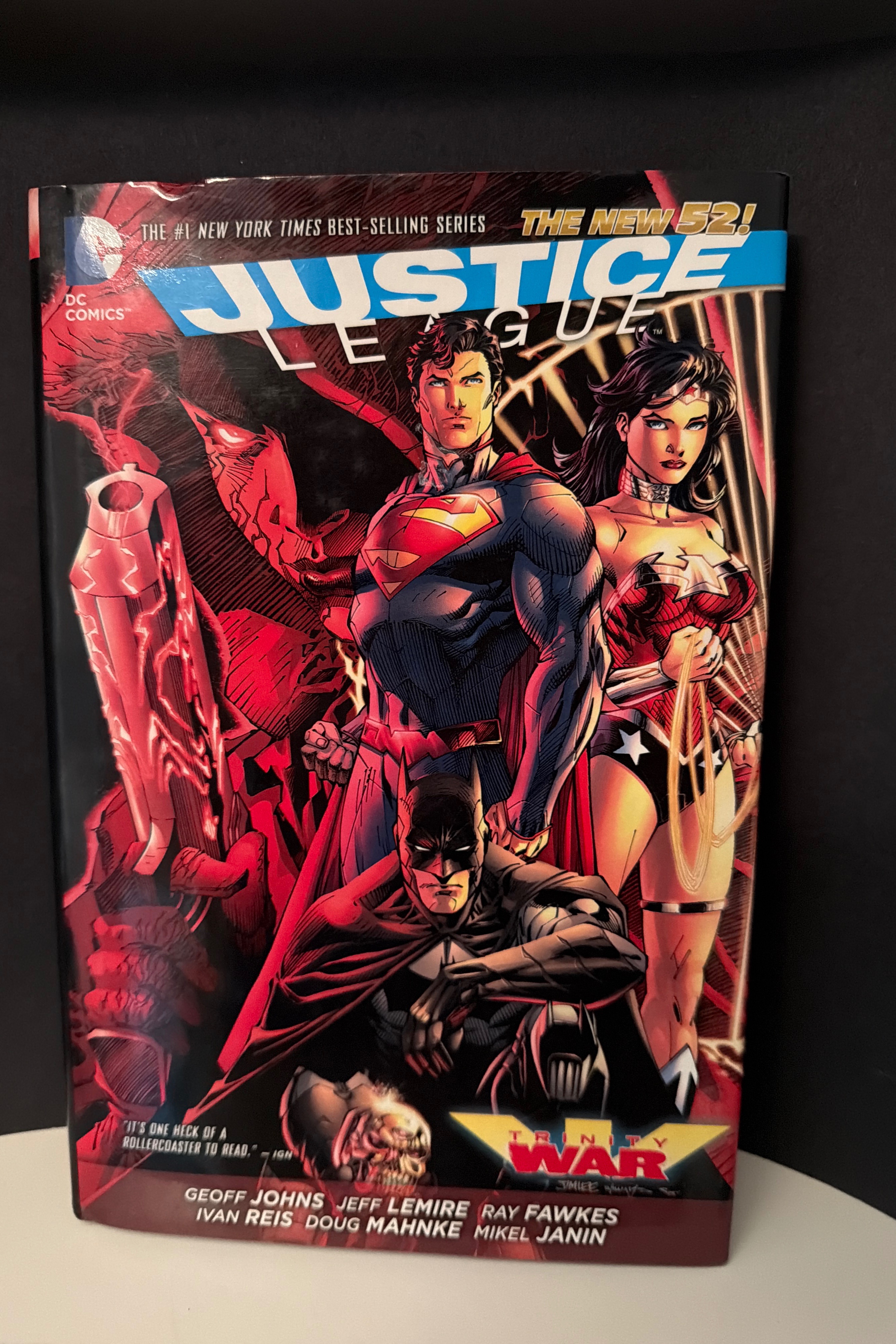 Justice League: Trinity War cover