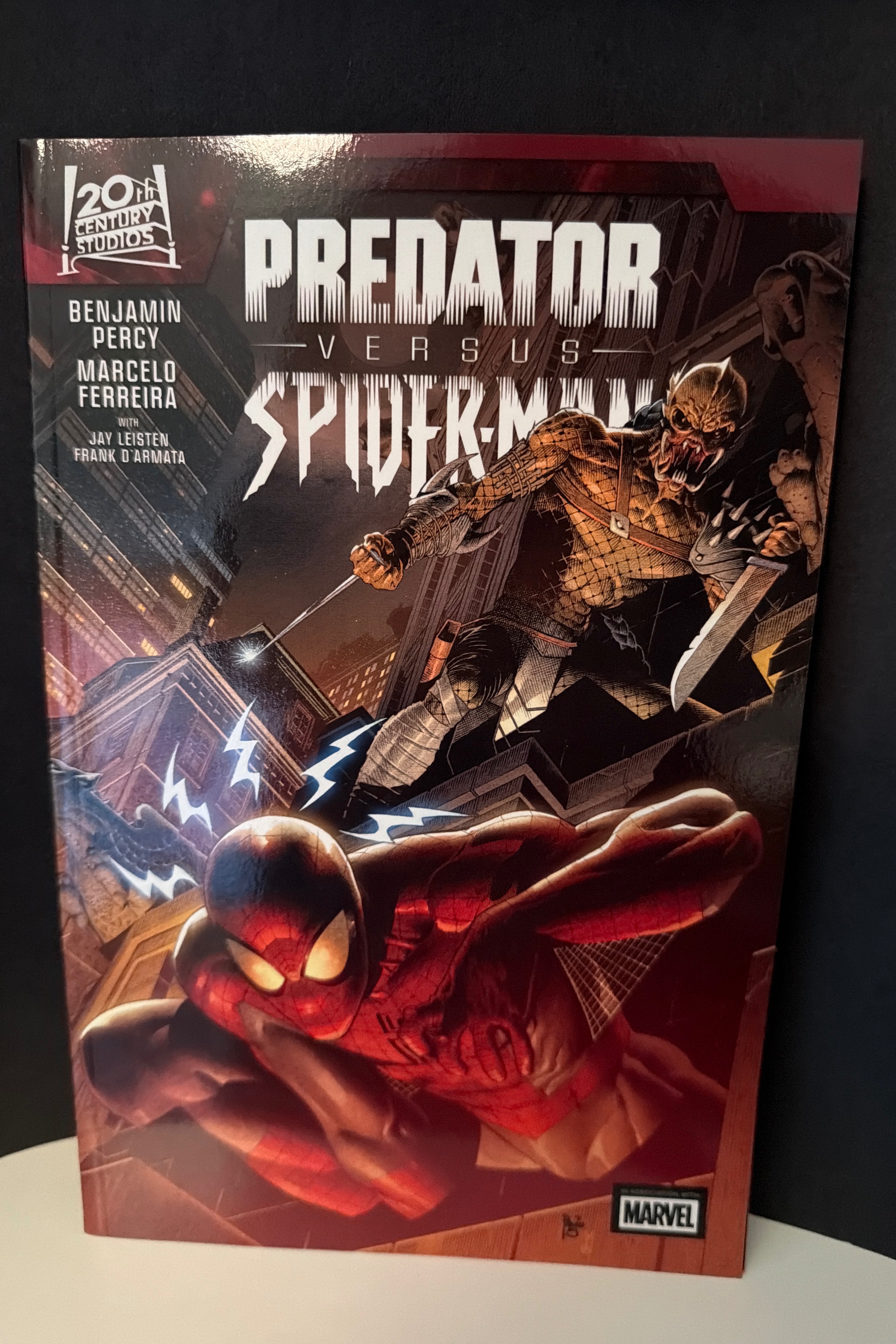Predator Versus Spider-man cover
