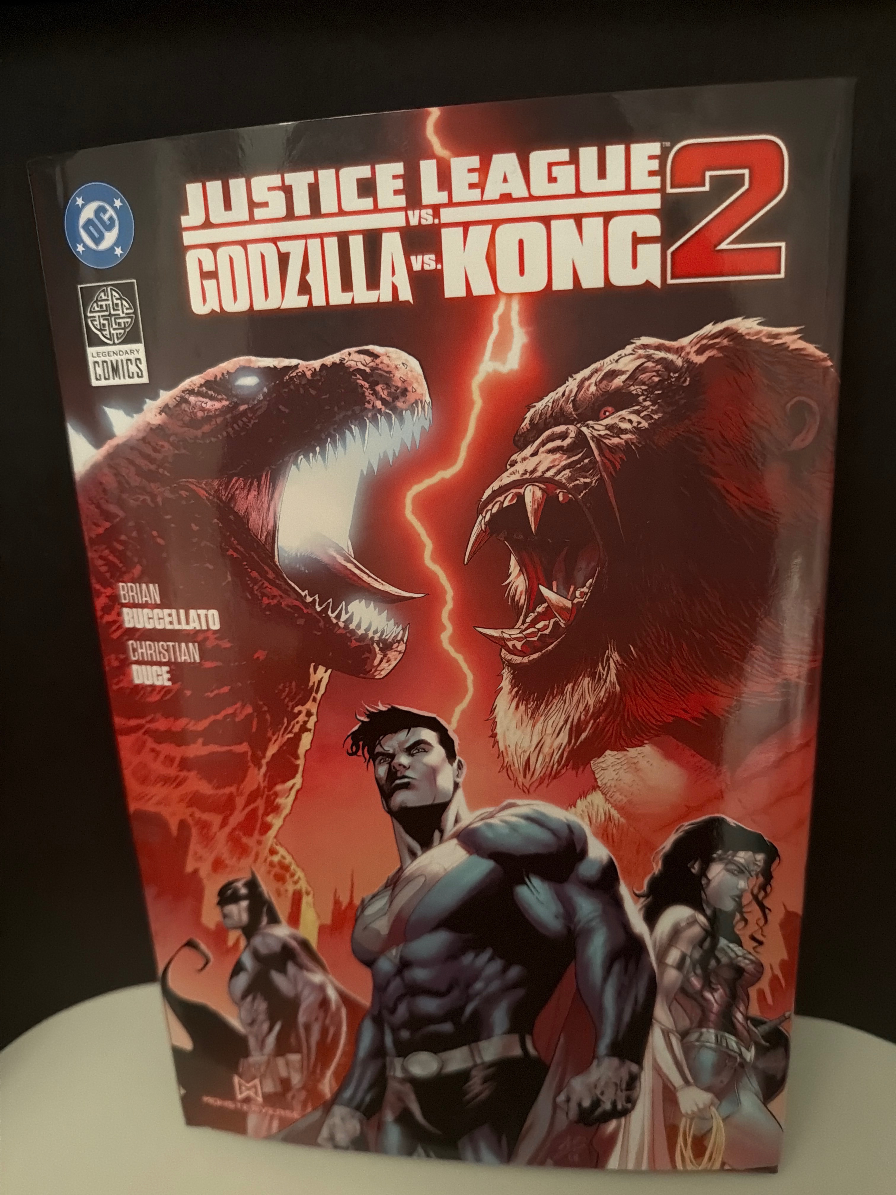 Justice League Vs. Godzilla Vs. Kong 2 cover