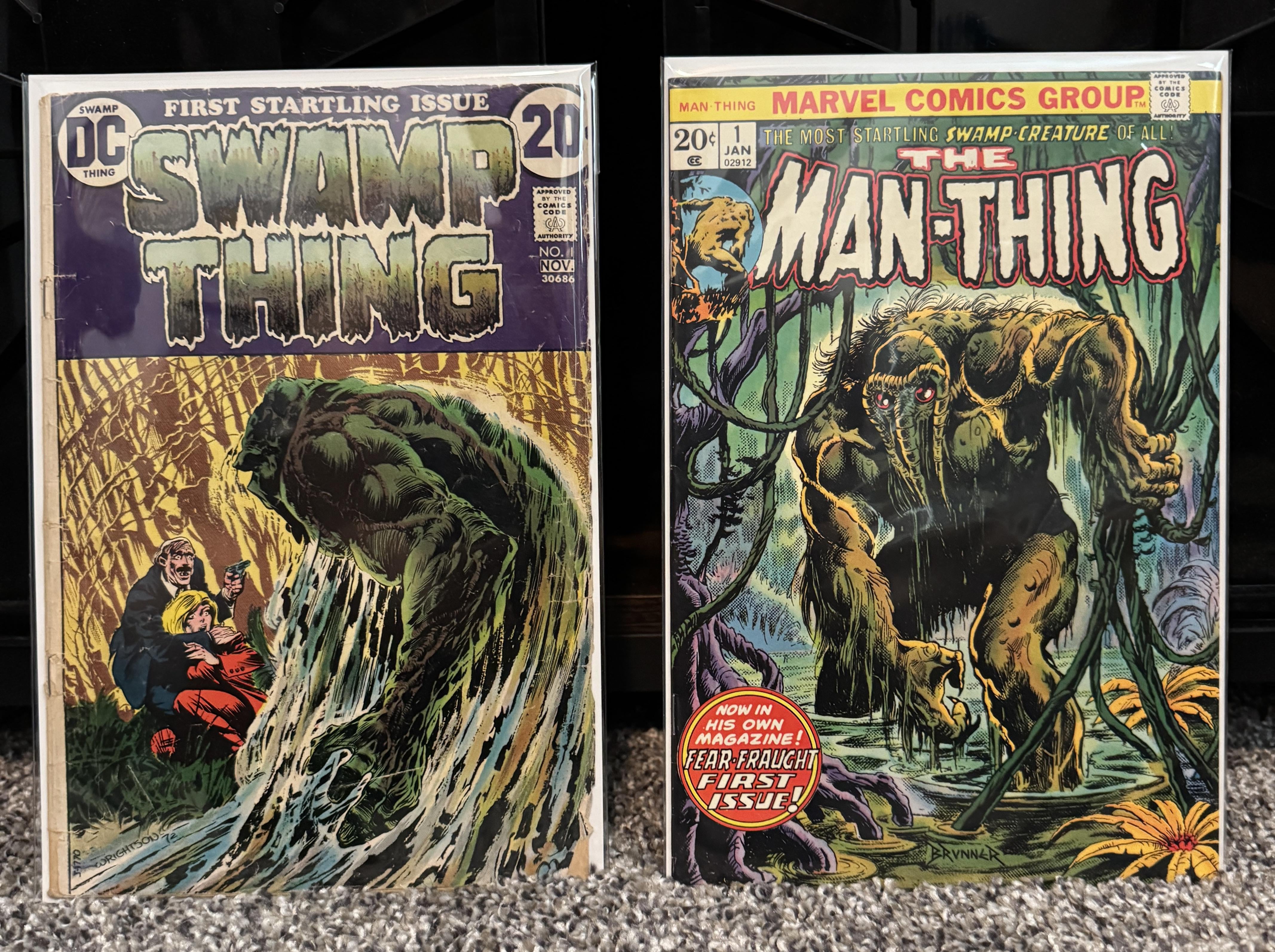 Man-Thing and Swamp Thing: The Muck Was Already Waiting (1971)